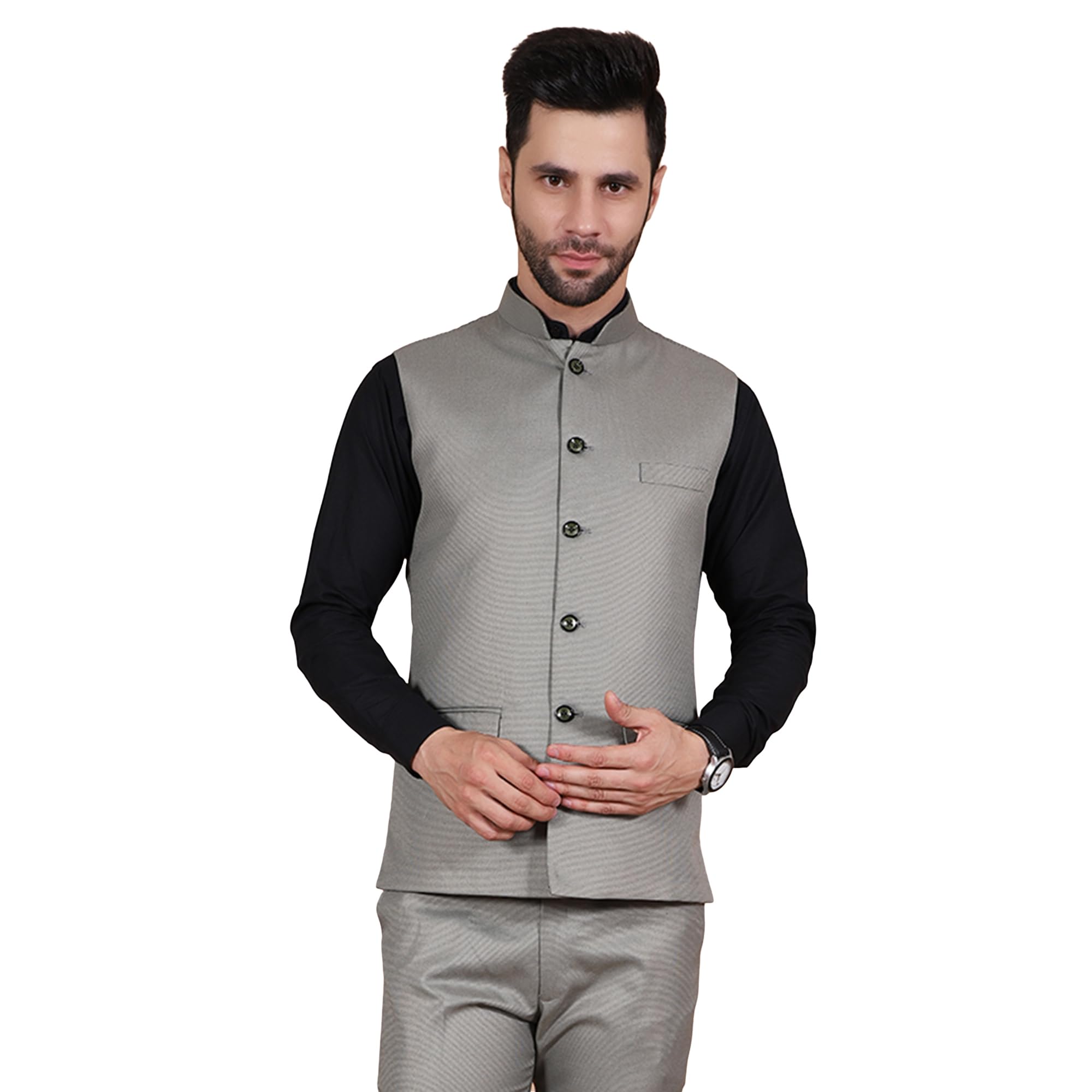 wintage Polyester cotton modi nehru jacket-picture-31