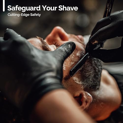 Miniatura 2 de M. A. C.® Kit de barba para hombres, kit de aseo de barba que incluye cepillo de jabalí, peine de tijera para barba y navaja de afeitar y cuchillas