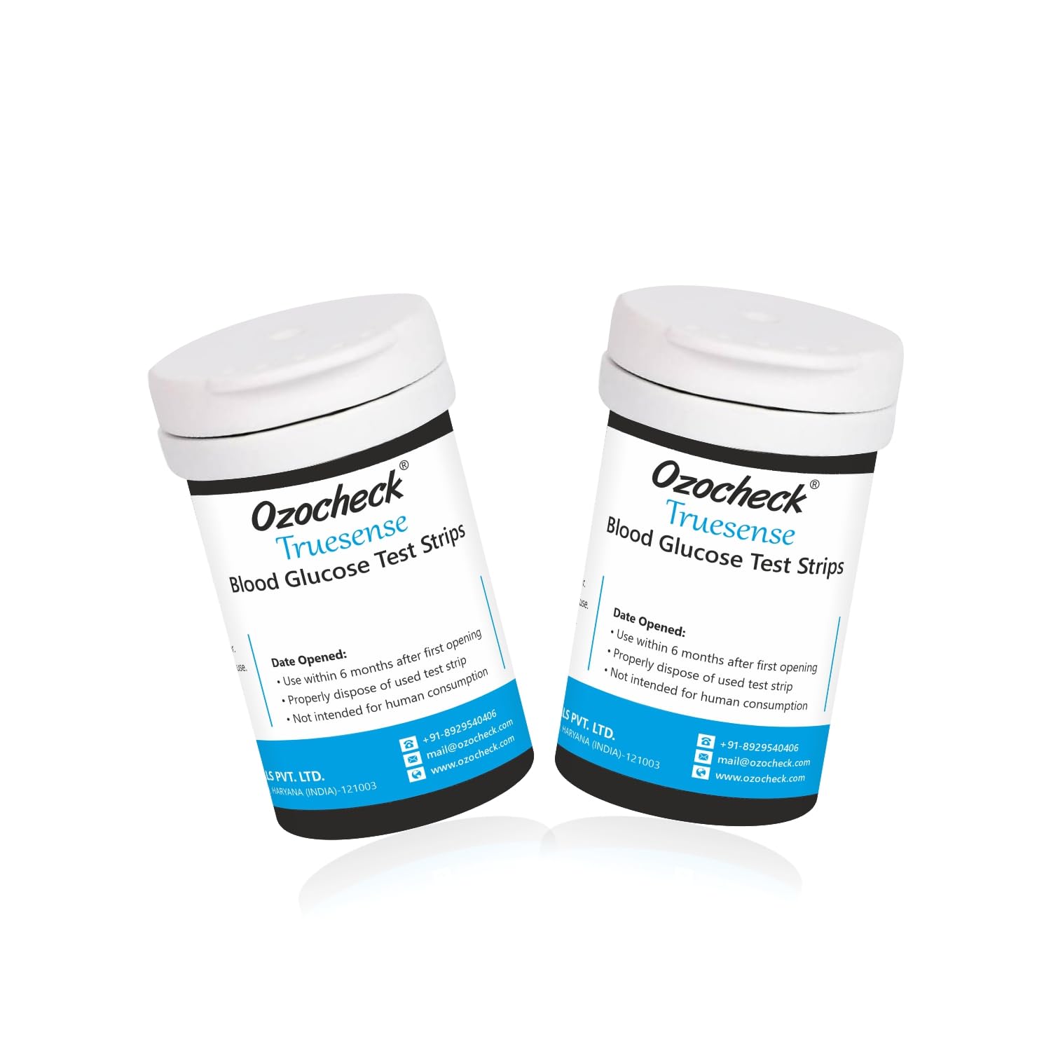Ozocheck Truesense Test Strips | Pack of 2, With 100 Strips | Blood Sugar Test Machine Testing Strips | Global Iconic Brand | For use with Ozocheck Truesense Glucometer (B0D7J5J7RT) Amazon Price History, Amazon Price Tracker