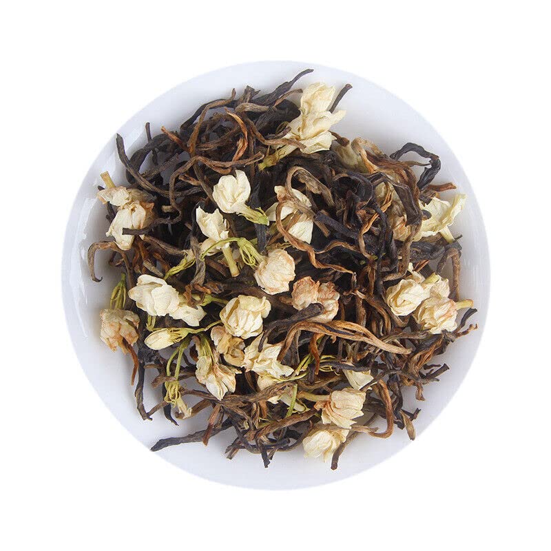 Thé noir au jasmin de Yunnan bourgeons d'or grand cru en vrac 500g