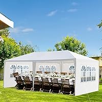 Vista 17 de Toldo de Gazebo para Exteriores, Carpa para Fiestas de Boda, Tienda de Refugio para Campamento, Refugio Instantáneo Comercial, Tienda Impermeable
