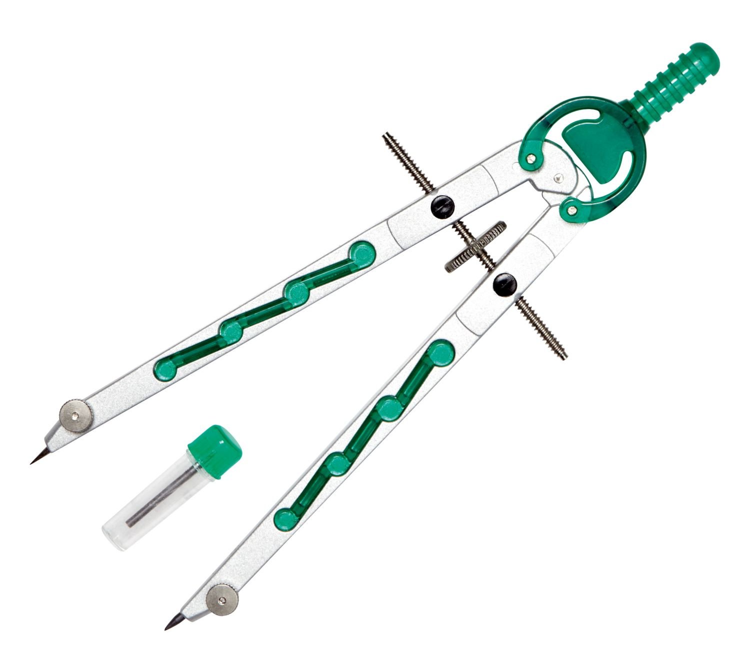 Compasso Con Ruota Dentata ALCO-Albert 1356 - Lunghezza 165 Mm, Argento/Rosa - Foto 5