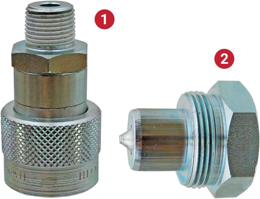 Esco Equipment Coupler, High Coupler, High Flow, Complete (Contains 10605 and 10606) 10600