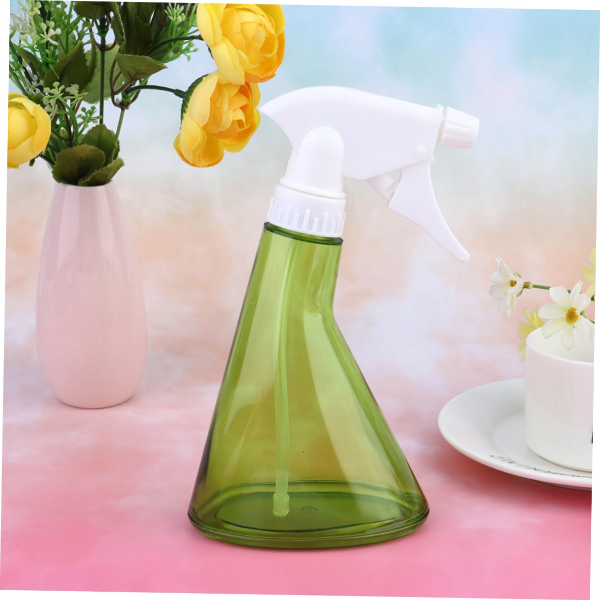 Hemobllo 2 Ensembles Bouteilles Plastique Réutilisables Pour Pulvérisation Eau Arroseur De Plantes Vert Transparent 2 Pièces * 2