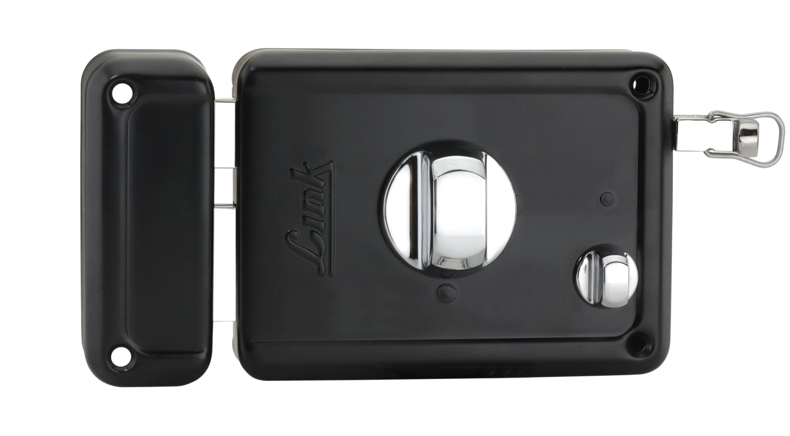 Link Stormbolt Rim Lock for Door | Double Action Movement Lock with 3 Brass Key for Home, Office, Hotel Door | Heavy Duty Lock with One Side Key, Black| 10 Years Warranty-image-40