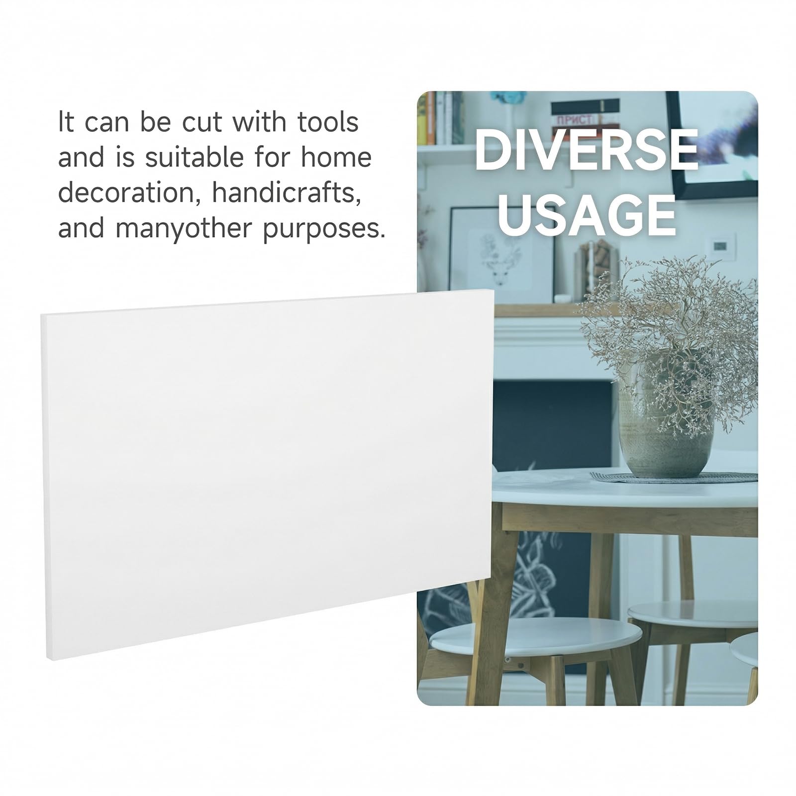 HDPE Plastic Sheet - 24"x48" 1/2" Thick -7