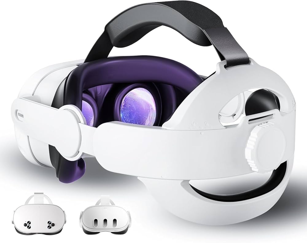  Quest 3S + Comfort Head Strap セット Amazon.com: Kuject Design Comfort Head Strap Accessories for