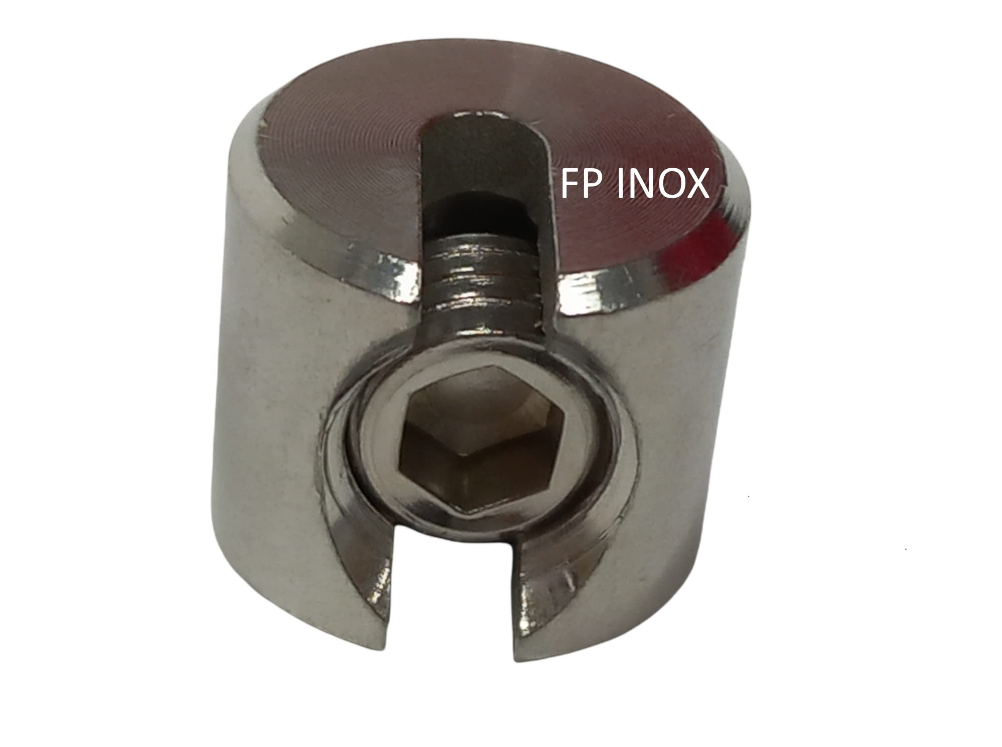 Bague d'arrêt pour câble de 2mm inox A4-316 Garde Corps