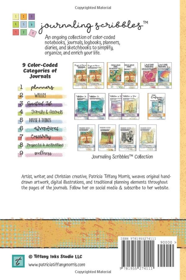 Creative Writing Journal: Faith Inspired Writing Prompts & Hope-Filled Poetry: Journaling Scribbles Collection - Version 2 Trees in Autumn Art Cover - BW 6x9 - Image 2