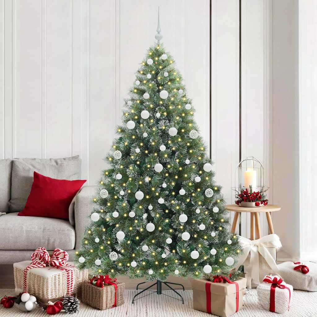 Sapin de noël artificiel pliable 180cm gain de place sans aiguilles