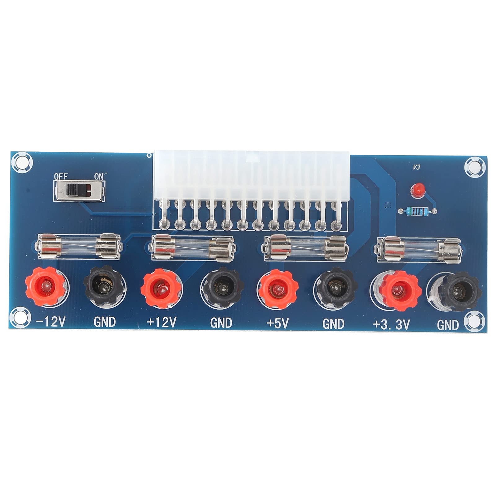 Carte Adaptateur Alimentation ATX Pour PC – Module De Sortie Avec Bornes à Broches – Alimentation Multiple 3.3V/5V/12V - 5