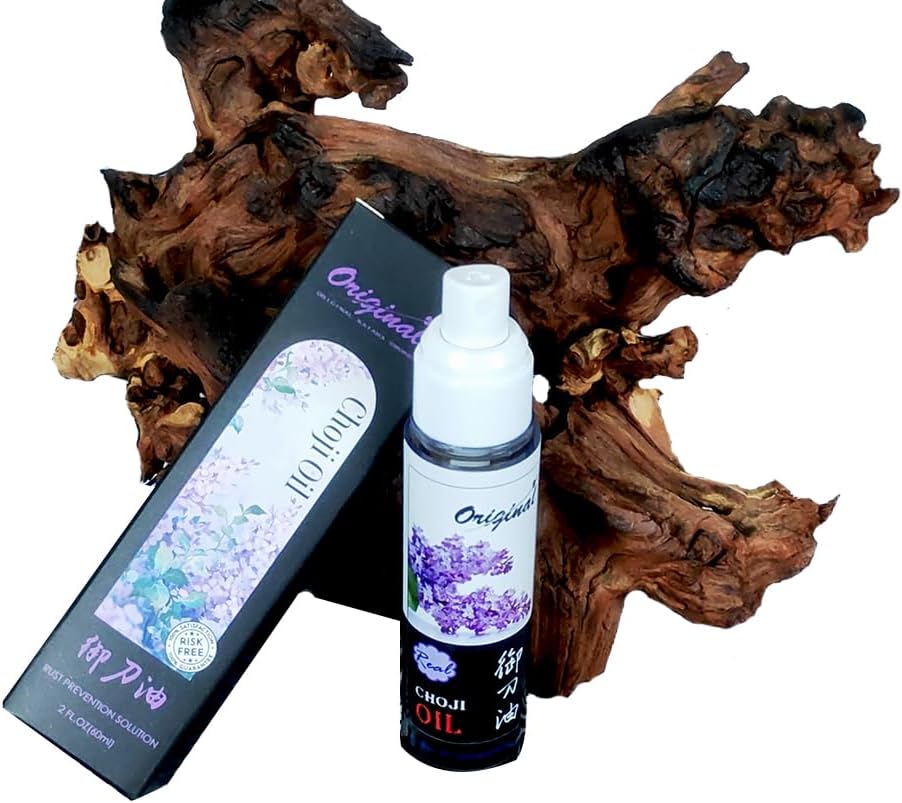 Sword Katana Cleaning Kit,Only High-Capacity Choji Oil 60ML,Apply to Care for Japanese Samurai Swords