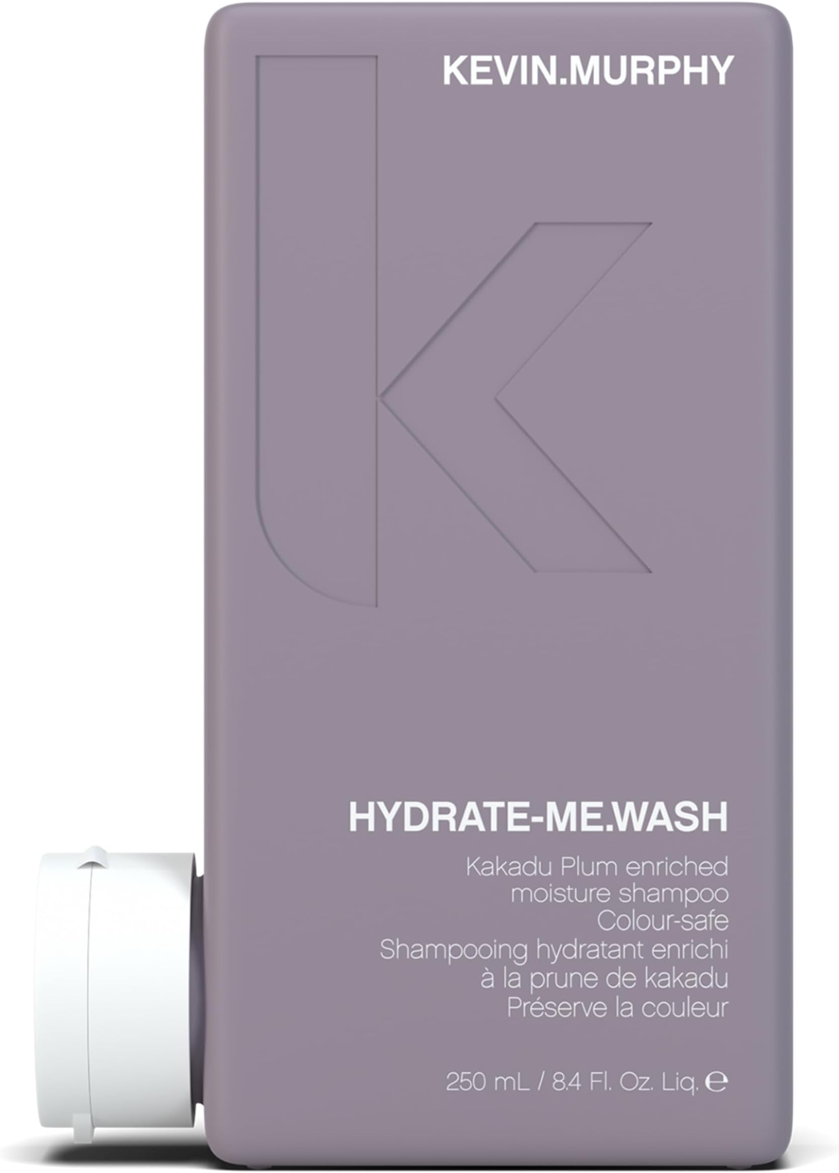 HYDRATE-ME.WASH - Hydrating Shampoo for Natural & Coloured Hair - For Dull, Parched & Dry Hair - Deep Nourish Shampoos - 250 ml / 8.4 fl oz