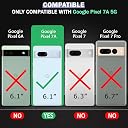 TheGiftKart Ultra-Hybrid Crystal Clear Back Case Cover for Google Pixel 7A | Shockproof Design | Hard Back Cover Case for Google Pixel 7A (PC & TPU, Transparent) gallery image