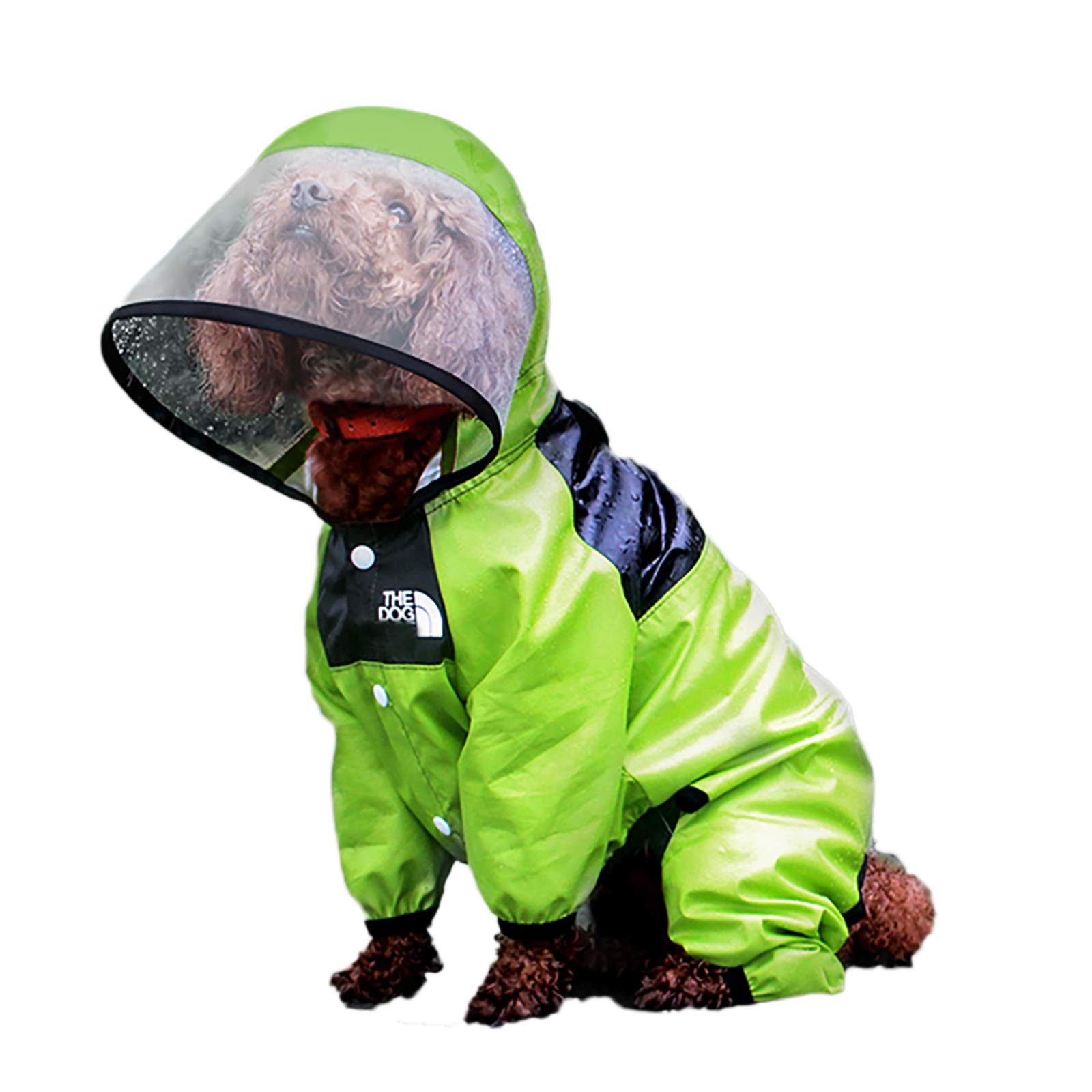 Manteau imperméable pour chien ajustable pour des balades au sec en taille XS