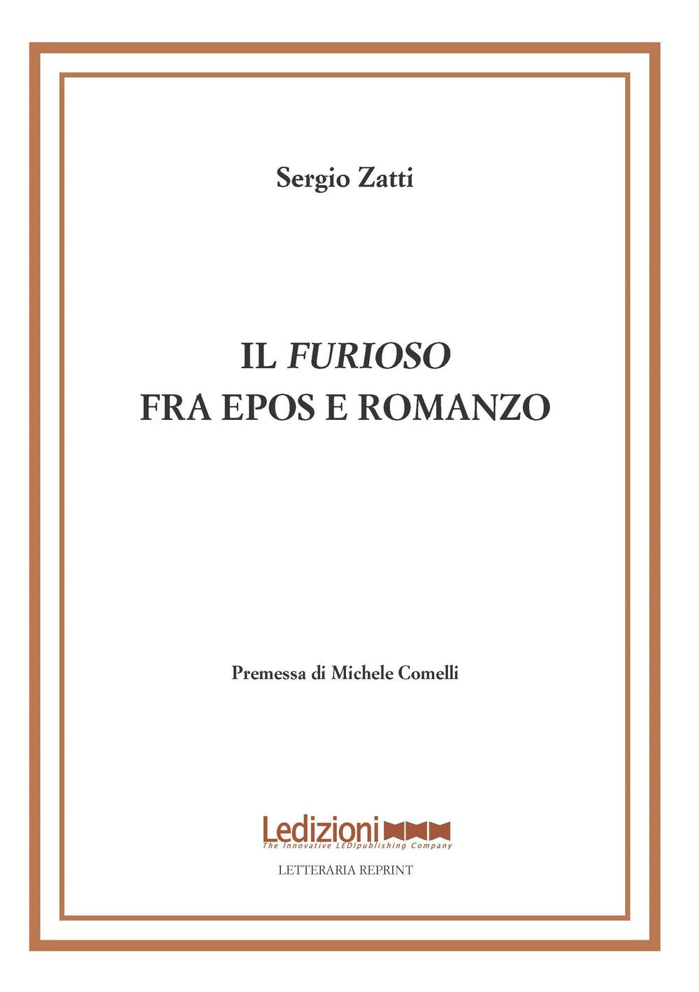 Il «Furioso» Fra Epos E Romanzo - 4
