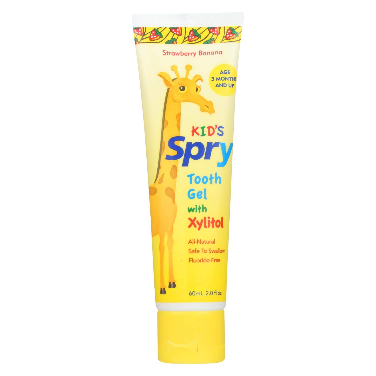 Amazon.com : Spry All Natural Kids Fluoride Free Toothpaste Tooth