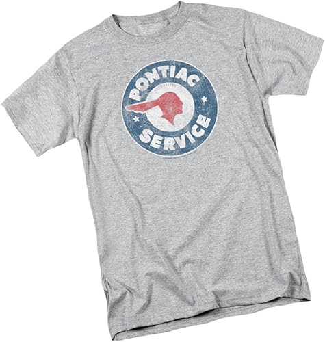 Pontiac Vintage Service Camiseta para adultos, gris grande, Grande