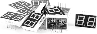 NEW LON0167 10 Pcs 25mm x 19mm Common Anode 10P 2 Bit 7 Segment 0.56