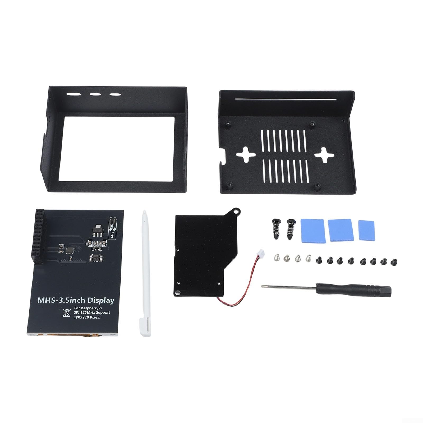 Schermo da 3,5 pollici per Raspberry Pi 5 con raffreddamento attivo