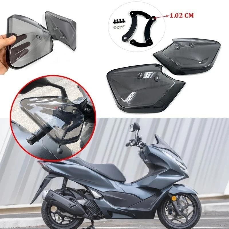 Protège-mains guidon moto PCX125 PCX150 2016-2020 | Aileron carénage protection vent et pluie - 2