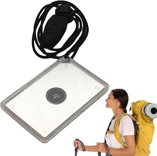Survival-Signalspiegel – Notfall-Heligraph-Scheiben, Marine SOS Beacon, robuster Acryl-Zielzeiger | Ultraleichte Ausrüstung im Taschenformat für die Jagd, Rucksackreisen, Trekking, Pfadfinder