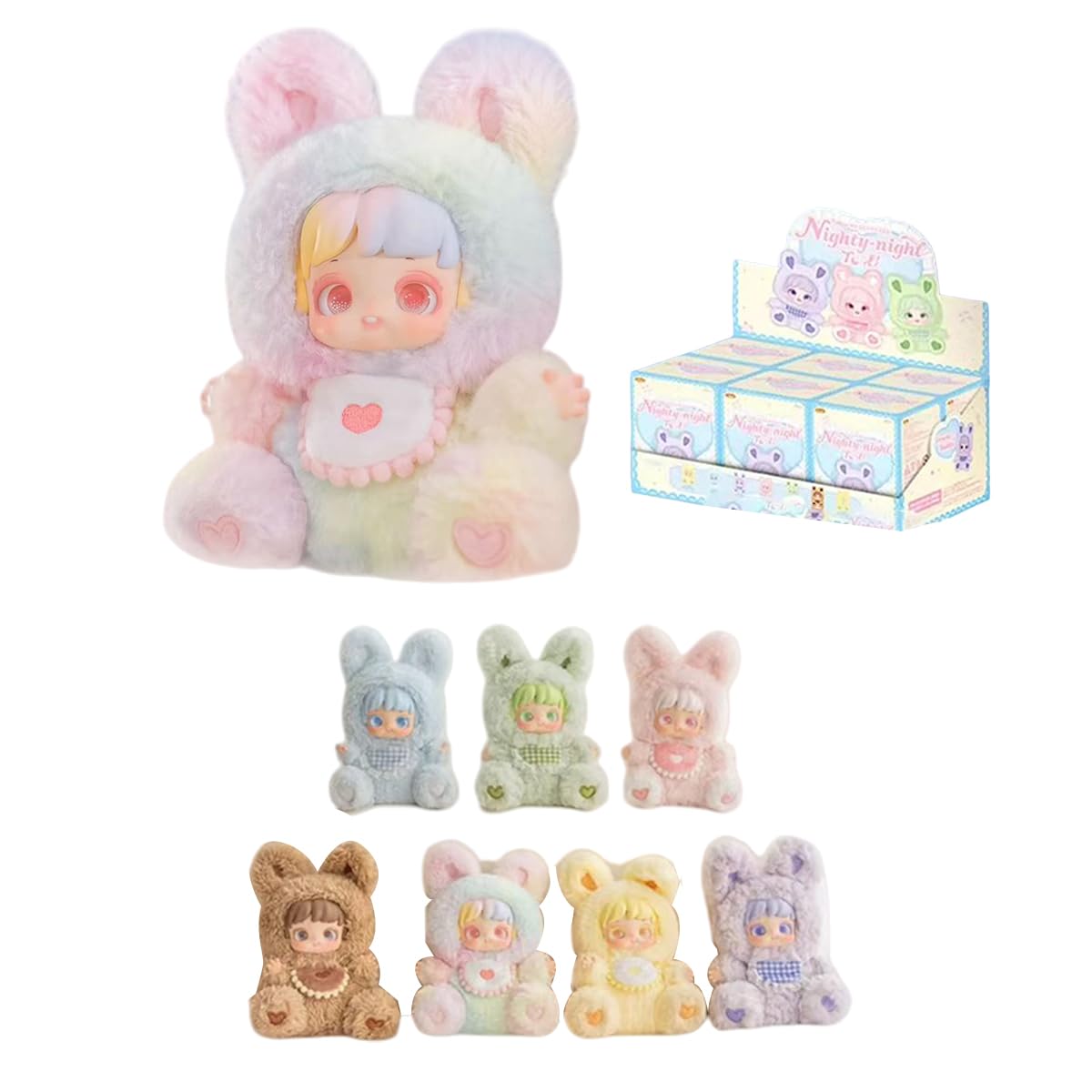 HiPlay JOTOYS Miana Sleeping Rabbit Friends Series Set Edition Blind Box