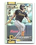 2026 Topps Rainbow Foil #77 Spencer Horwitz Pittsburgh Pirates Series 1 MLB Baseball Trading Card