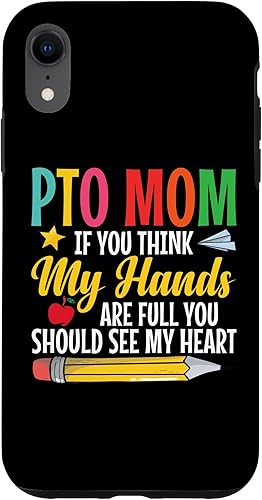 iPhone XR Parent Teacher Organization PTO Mom Accessories PTO Mama Case