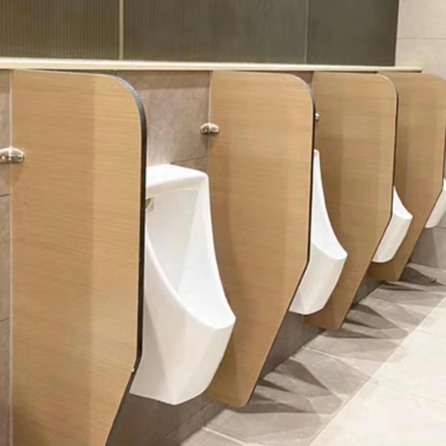 Urinal Screen Toilet Partition, Urinal Privacy Screen Wall-Mounted Urinal Privacy, Mens Urinal Partition, Commercia Public Toilet Urinal Baffle