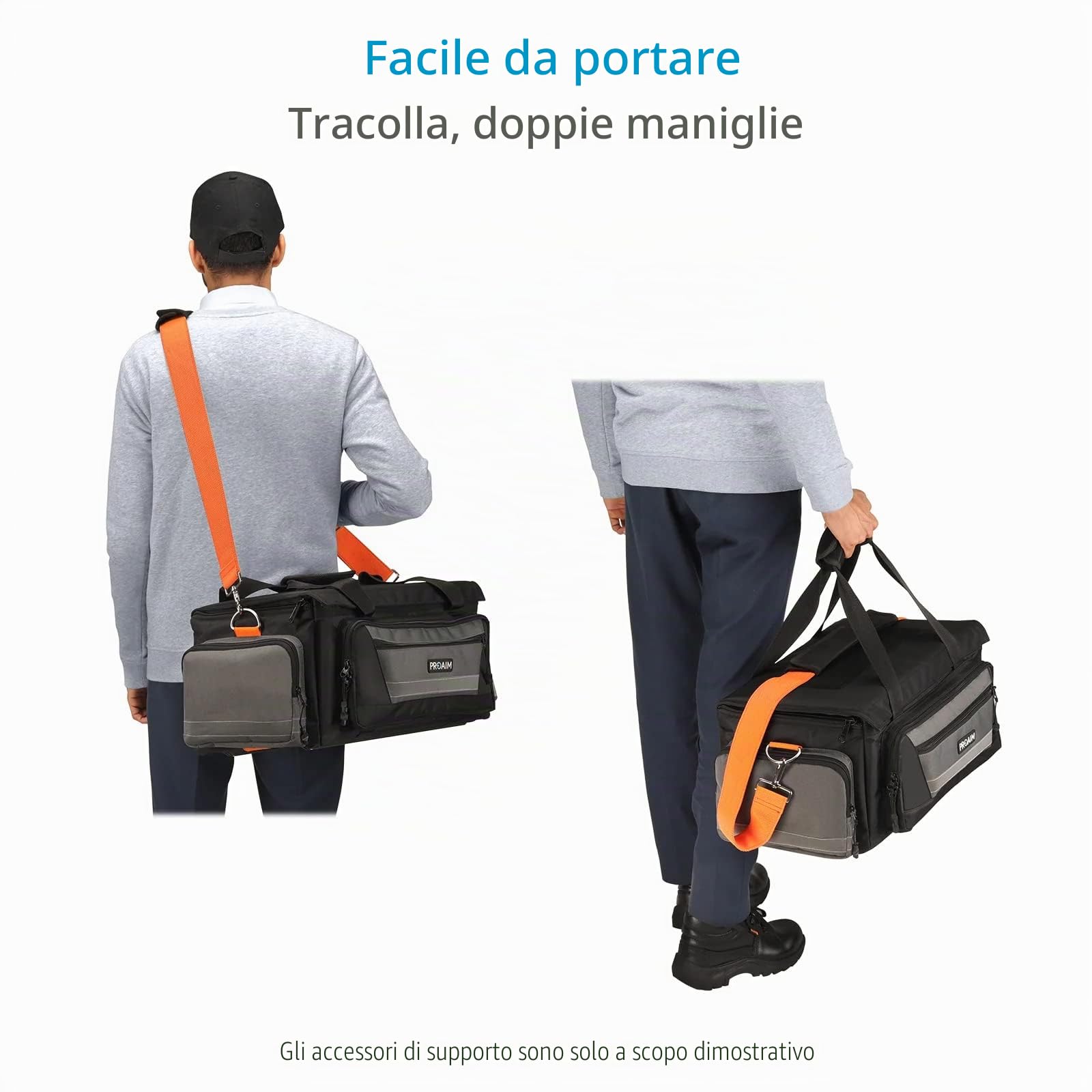 PROAIM Cine Cube Borsa Produzione per Videocamera e Attrezzatura Cinema | Organizza fotocamere, obiettivi, utensili e accessori di produzione per fotografi, videomaker e troupe fotocamera
