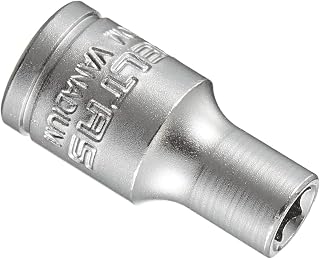 İzeltaş 1107060005 1/4" Altı Köşe Lokma Anahtar, Krom, 5 mm