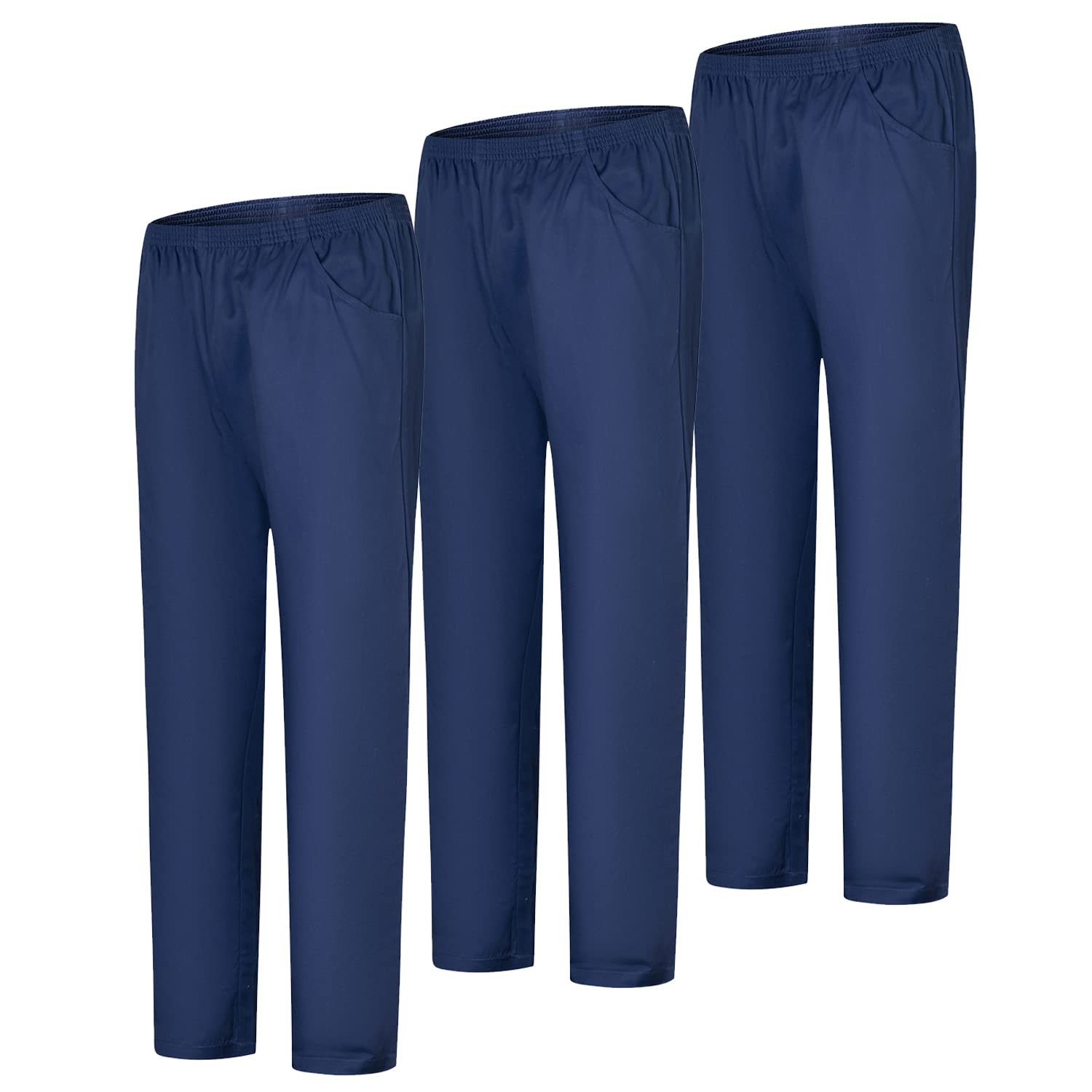 MISEMIYA - Packung 3 Stück - Unisex SANITÄRHOSE - MEDIZINISCHE Uniformen SANITÄR Uniformen Arbeitshose - 3-6802