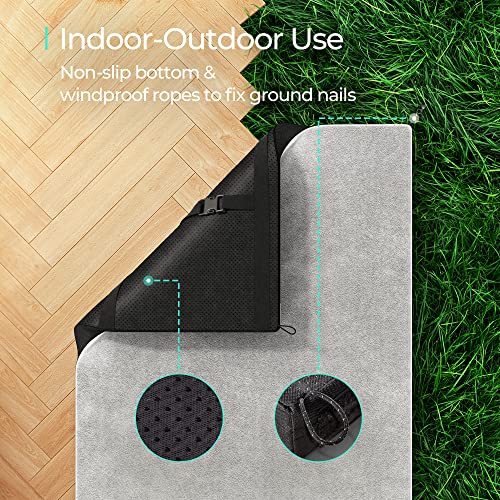 LINSY-LIVING-Memory-Foam-Camping-Mattress-Waterproof-Sleeping-Mats-for-Adults-Portable-Bed-Roll-Up-CertiPUR-US-Memory-Foam-Washable-Velvet-Cover-Waterproof-Travel-Bag-Single-Twin-Size-Car-Bed