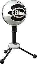 Blue Snowball USB Microphone for Recording, Streaming, Podcasting, Gaming on PC and Mac, Condenser Mic with Cardioid and O...