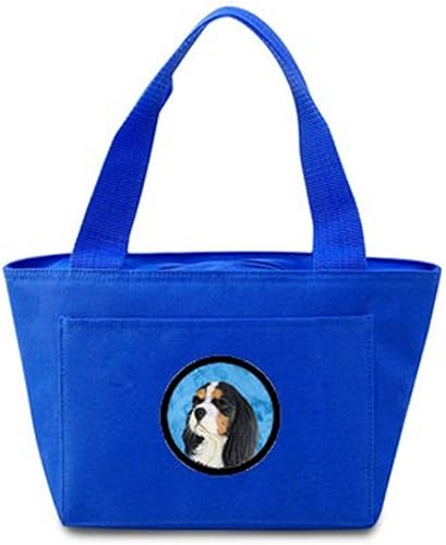 Miniatura 3 de Caroline's Treasures LH9369BU-8808 - Lonchera térmica Cavalier Spaniel, para mujeres y hombres, reutilizable, grande, multicolor