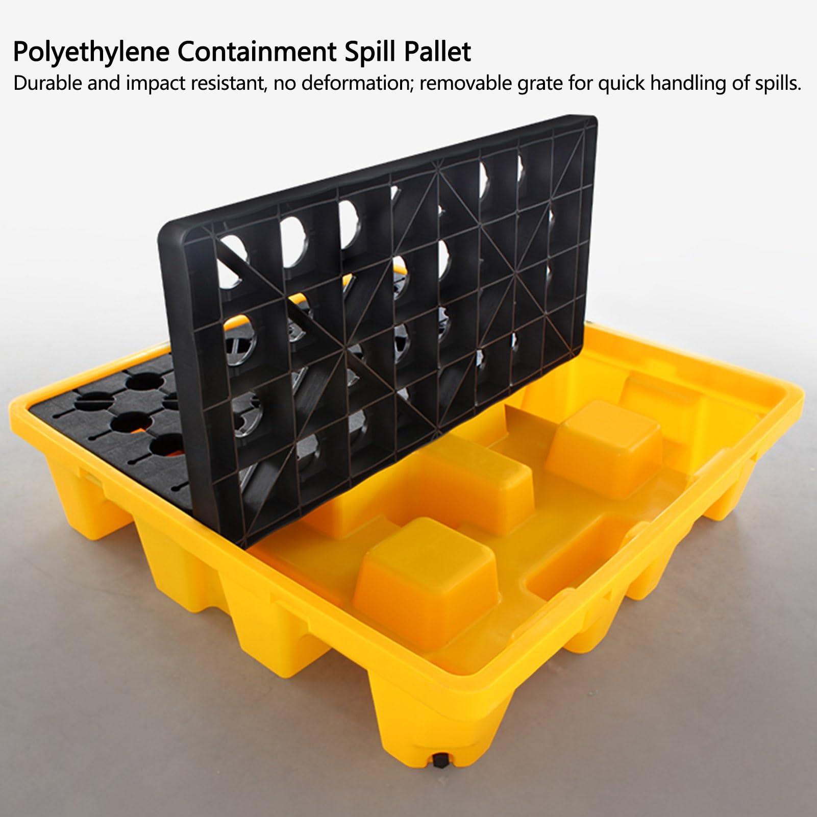 Removeable Containment Drum Containment Pallet 3 Drum Spill Pallet Fuel Tank Shop