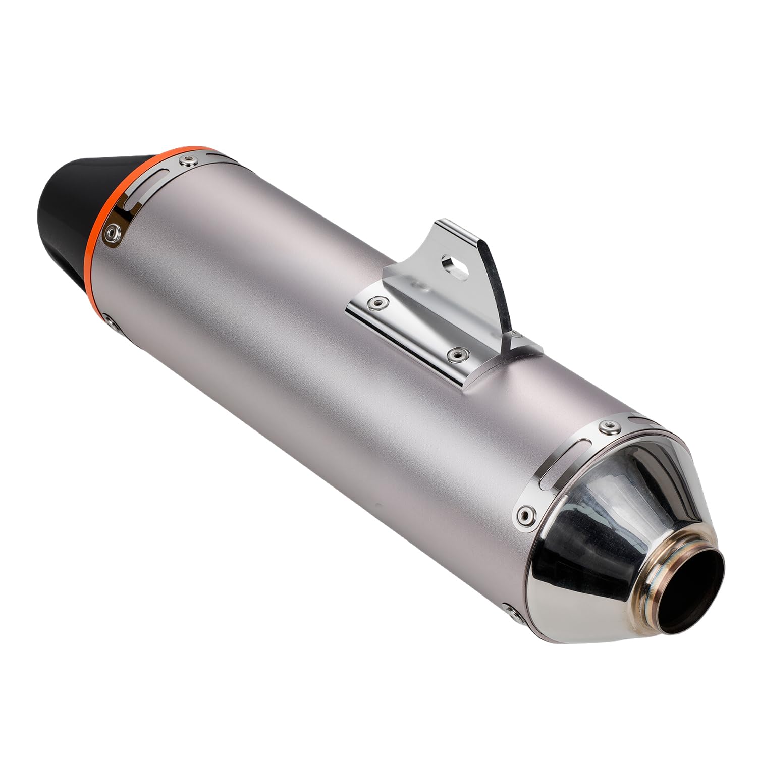 Motorrad Slip-On Auspuff Full System 43cm 3,8cm For CRF150F CRF230F 2003-2013 Titanium