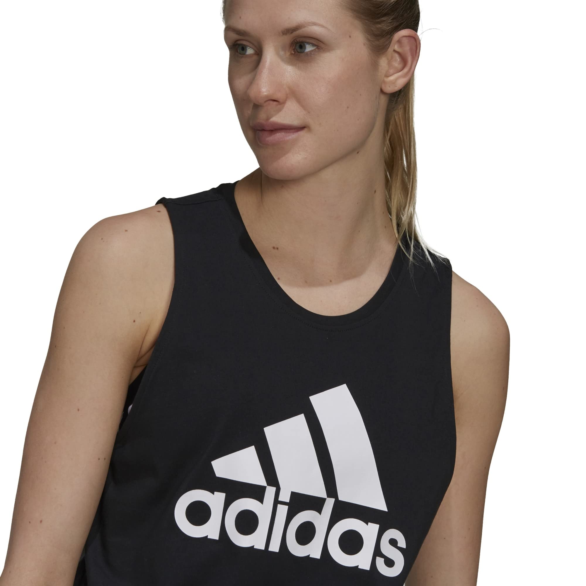 Adidas Essentials Big Logo T-Shirt Senza Maniche Donna (Pacco da 1)