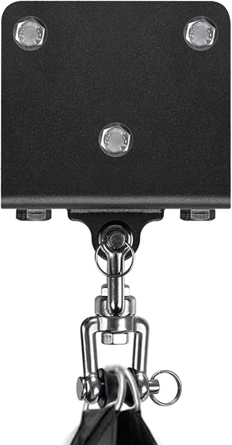 Heavy Punching Bag Hanger - Heavy Bag Roof Rack - 360 Degree Rotation Non-Slip Hook for Garage Fitness Training
