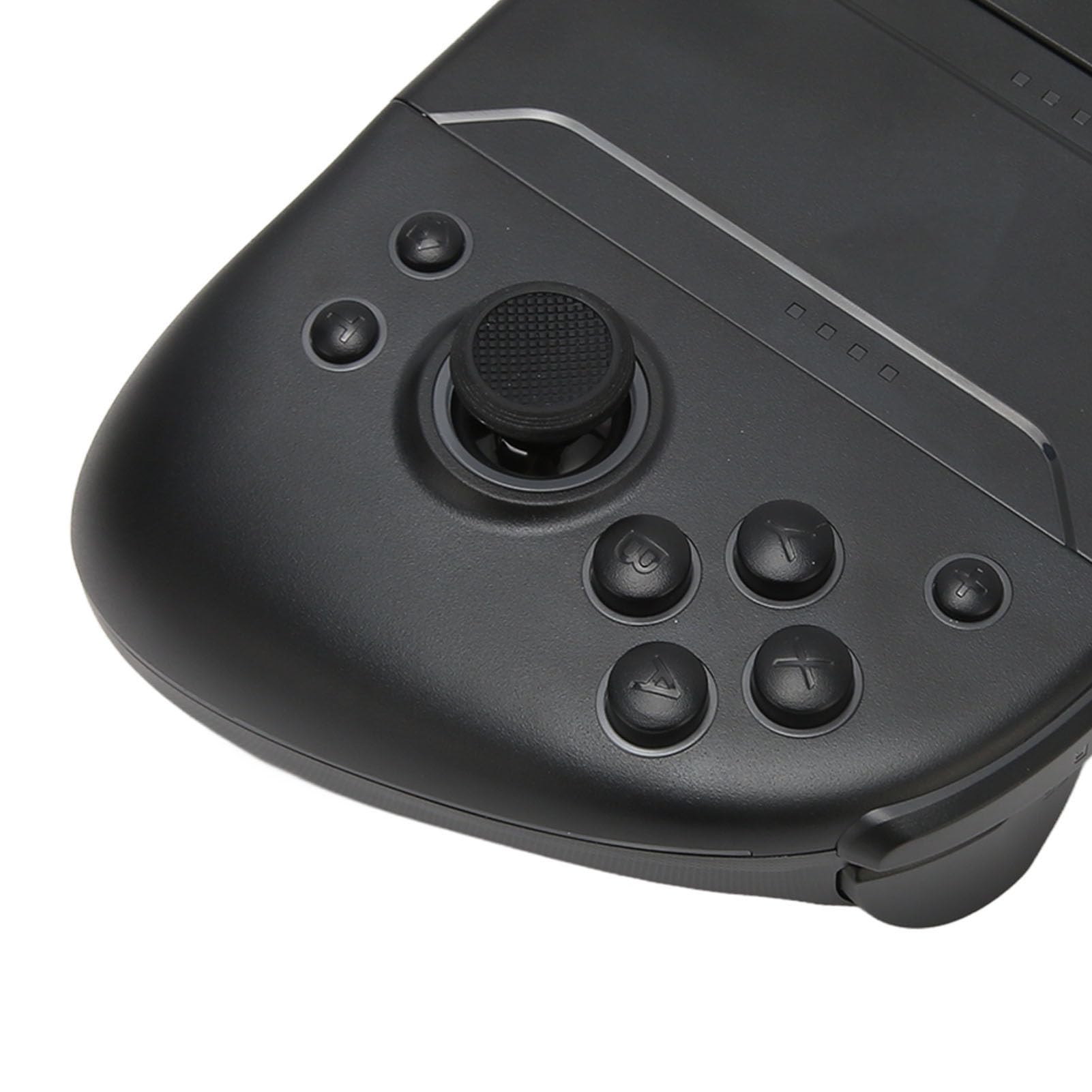 EIMSOAH Controlador de Juegos Inalámbrico de Vibración de Doble Motor Desmontable Efectos de Iluminación RGB Gamepad Bluetooth para Interruptor Control de Juego Preciso para Teléfono Móvil