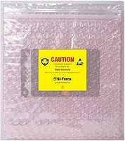 Vista 10 de Anti Static Bubble Bags, Resealable Static Shielding Bag, Reusable for Sensitive Electronic Components (XX-Large Qty 60) Pink