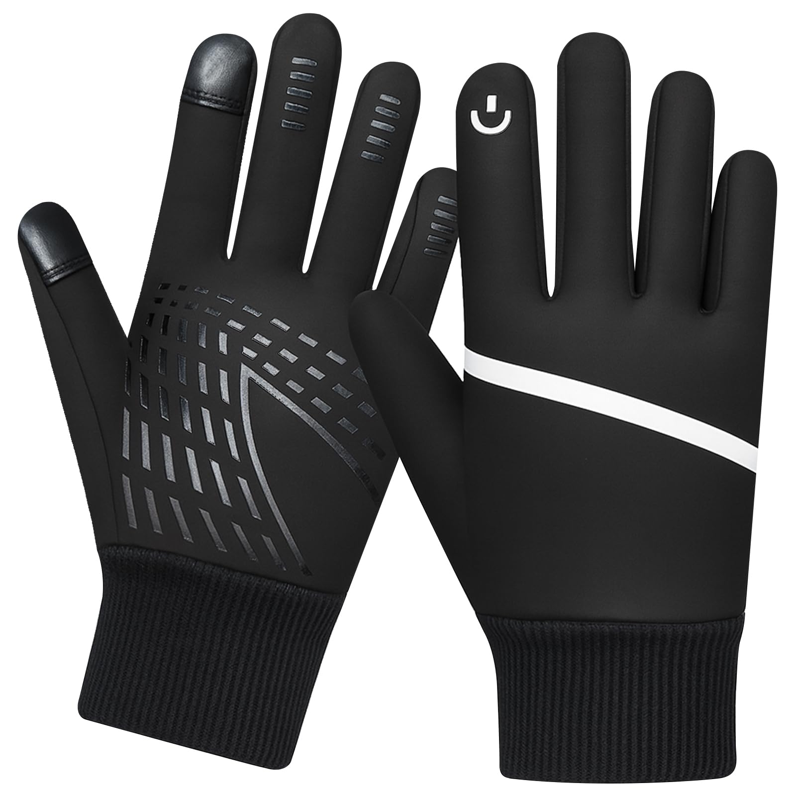 Westwood Fox WFX Thermo-Handschuhe für Kinder, Touchscreen, rutschfest, dick, warm, Winddicht, für Jungen und Mädchen, Alter 6–12, für Laufen, Outdoor, Fußball, Sport