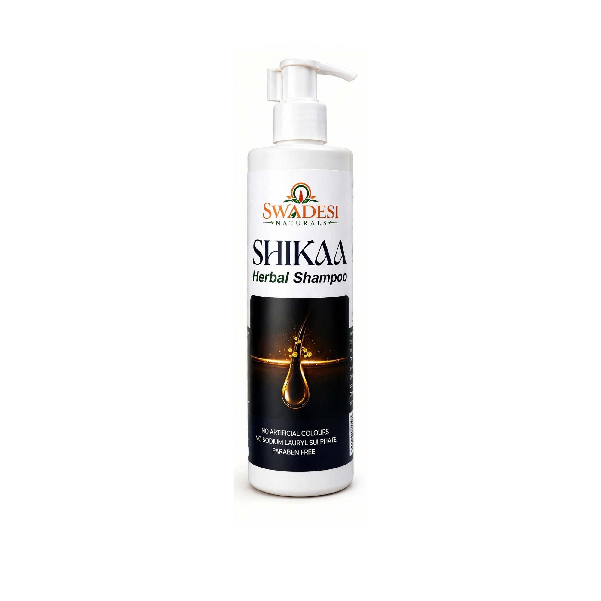 Swadesi Naturals Shikaa Herbal Shampoo 200 ml | Swadesi Naturals Shikaa Herbal Shampoo with Shikakai 200 ml-image-10
