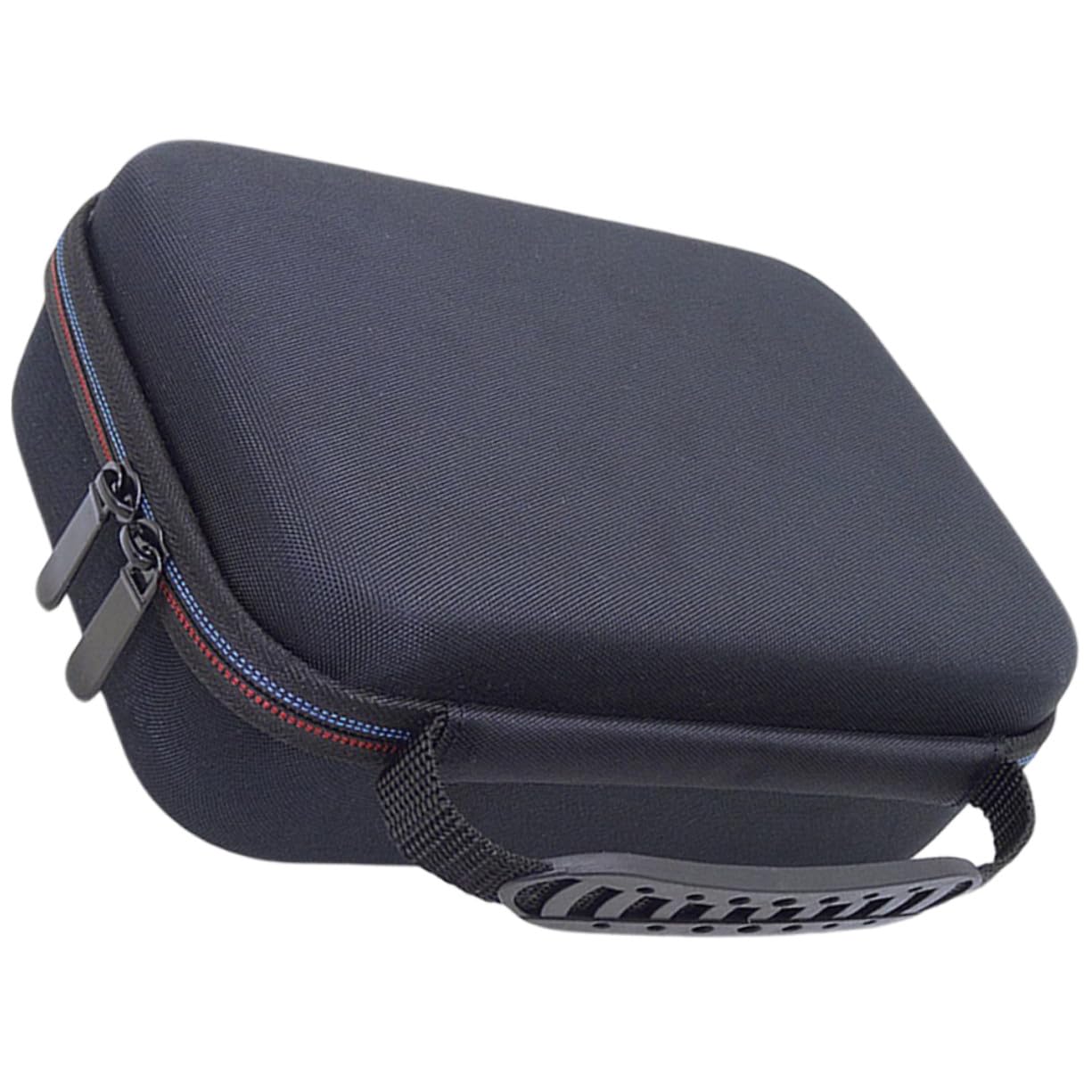 SOLUSTRE Custodia Porta Rasoio da Viaggio in Eva Nero, Organizer Compatto per Tagliacapelli e Barba, per Viaggi e Uso Professionale Materiali Resistenti