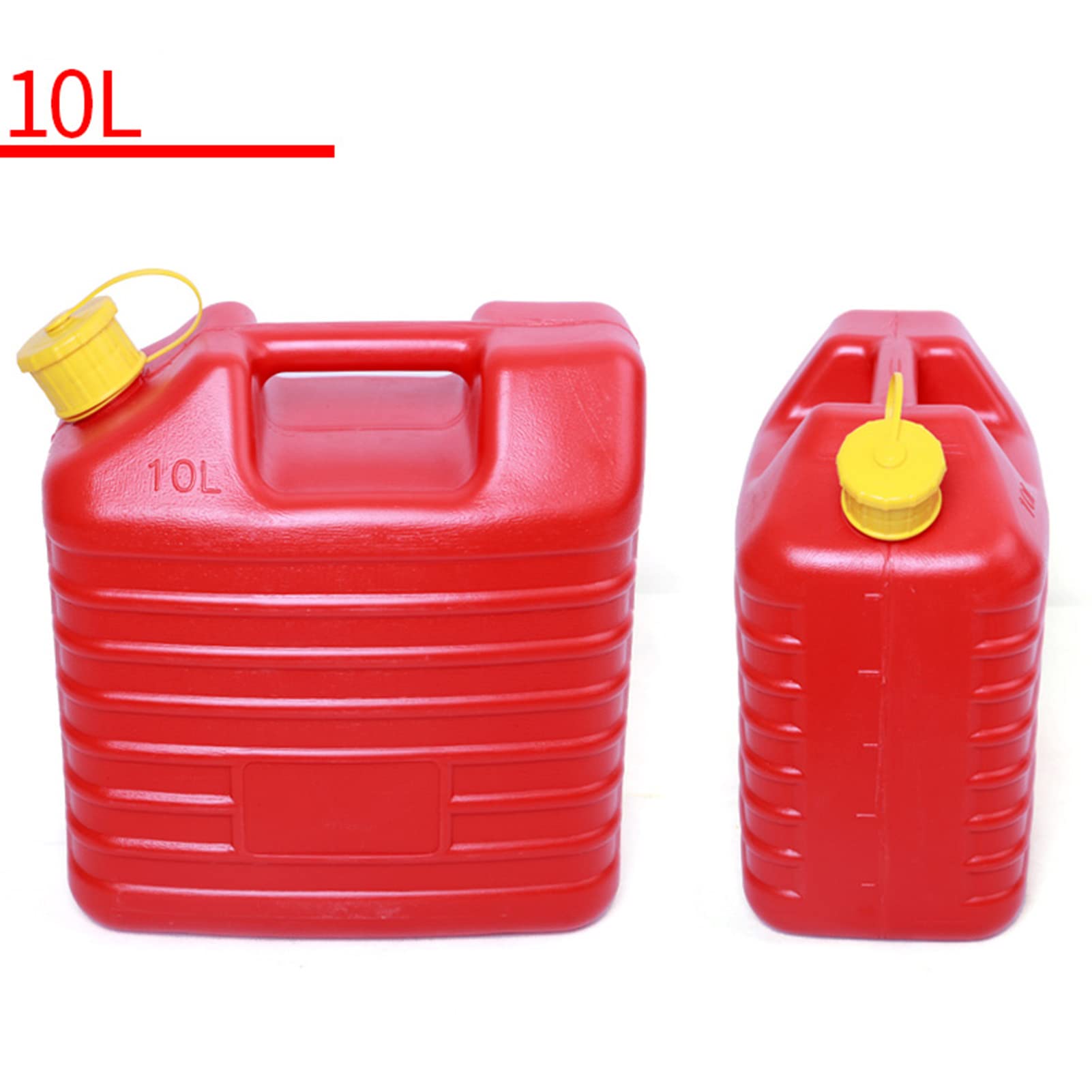 Tanque de Combustible Portátil, Garrafa de Gasolina y Diésel en el Plastico con Mango de Barras para Motocicleta SUV ATV Dirt Bike Coche Barco Vehículo