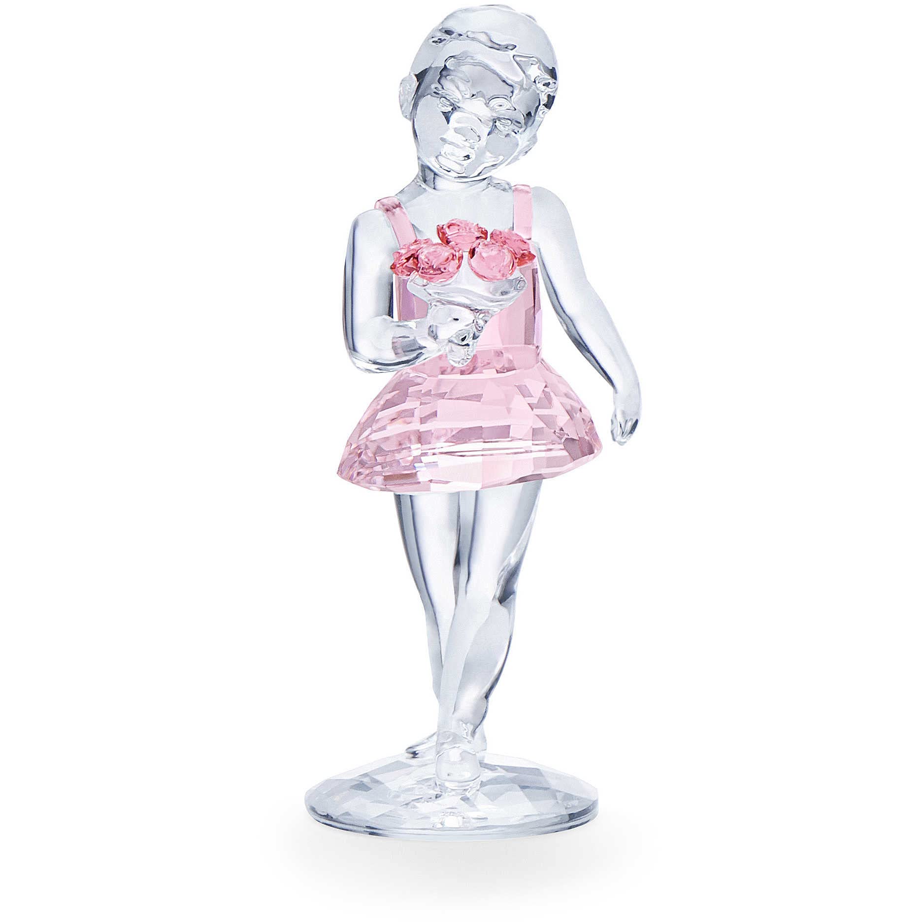スワロフスキークリスタル♡⃛バレリーナ Amazon.com: Swarovski Dancers Young Ballerina, Pink, and