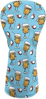TOADDITDO Golf Headcovers Premium Golf Club Head Cover for Drivers,Fairway Woods,and Hybrids 1 or 3Pcs Head Covers Set