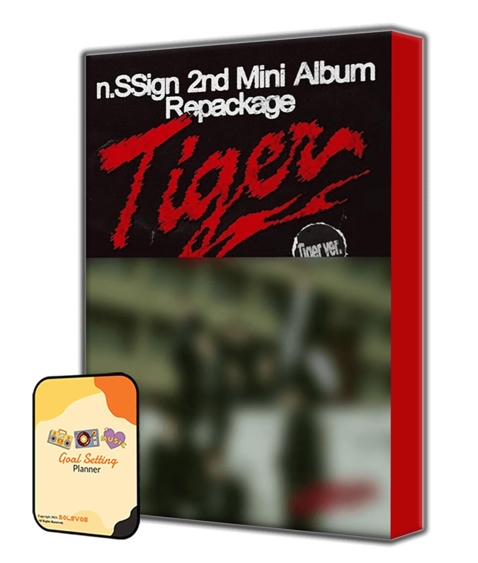 Tiger N.SSign Album (Tiger Ver. Limited Edition) + Pre-Order Benefits & Freebies - K-POP Repackage - 3