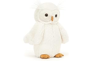Huggable Bashful Owl Plush from Jellycat Tech